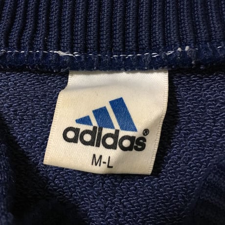 【USED】90'S ADIDAS V-NECK SWEATSHIRT