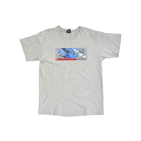 【USED】90'S STUSSY ASTRONAUT T-SHIRT