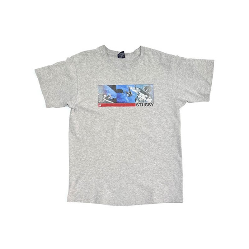 USED】90'S STUSSY ASTRONAUT T-SHIRT | KONBINI USED】90'S STUSSY ASTRONAUT T-SHIRT | KONBINI