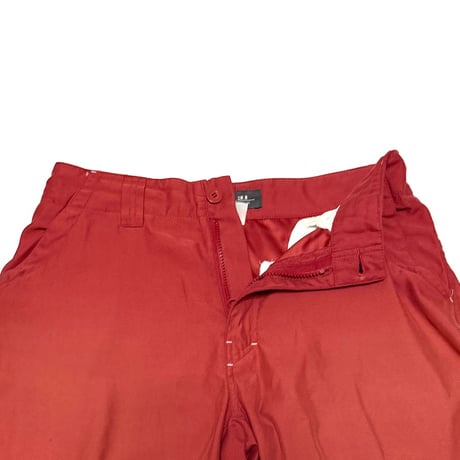 【USED】00's OAKLEY SOFTWARE SHORTS GRADATION RED