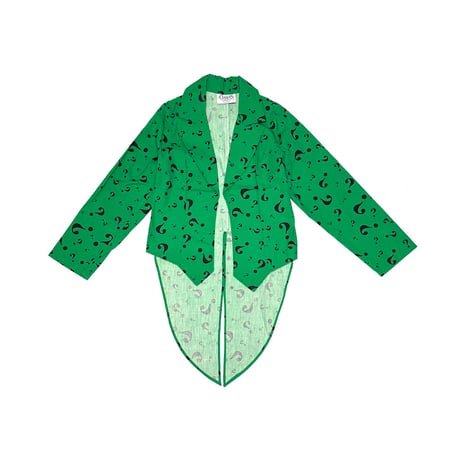 【USED】90's CHARADES DC Comics Riddler's JACKET