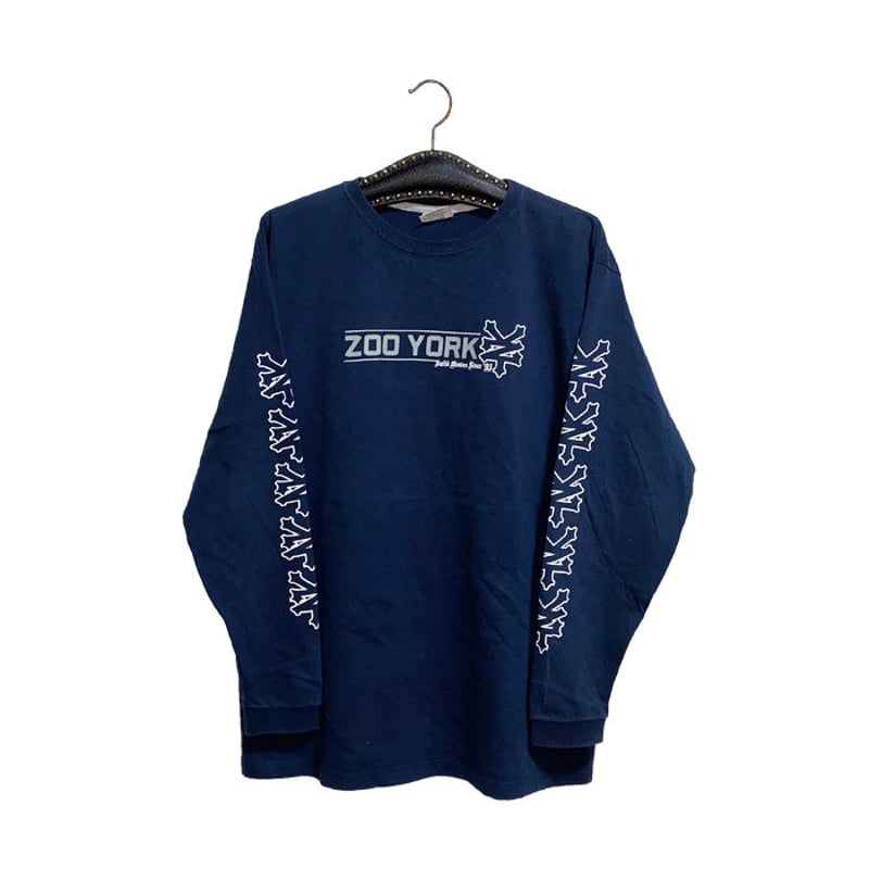 USED】90'S ZOO YORK L/S T-SHIRT | KONBINI USED】90'S ZOO YORK L/S T-SHIRT | KONBINI