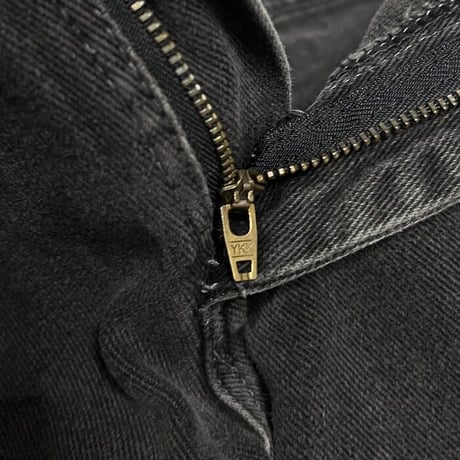 【USED】00'S LEE BLACK DENIM PANTS