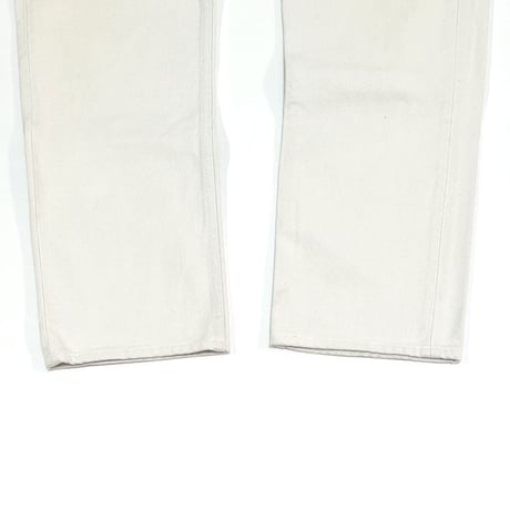 【USED】90'S EURO LEVI'S WHITE 501 JEANS
