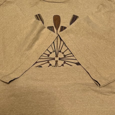 【USED】90's LIBERTY GRAPHICS R.N.RICHARDSON PADDLE T-SHIRT