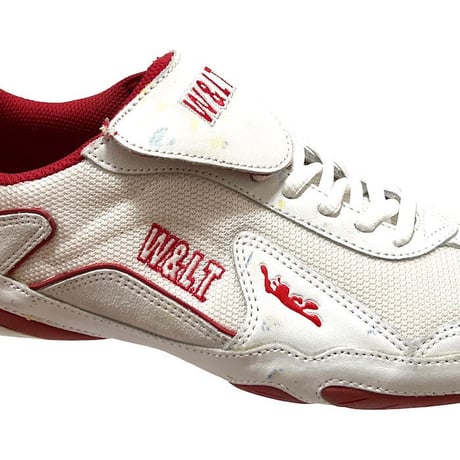 【DEAD STOCK】90'S W.&L.T. DRIVING SNEAKERS WHITE