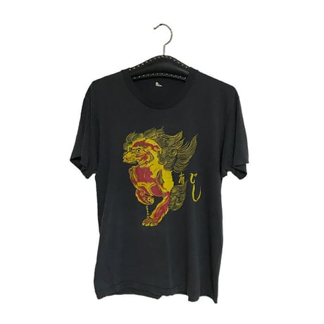 【USED】80'S JAPANESES TANG LION T-SHIRT