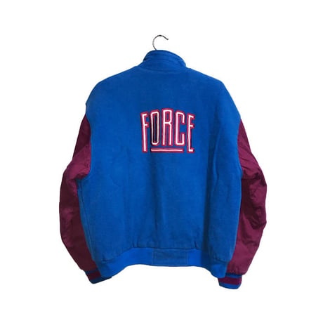 【USED】90'S NIKE FORCE VARSITY JACKET