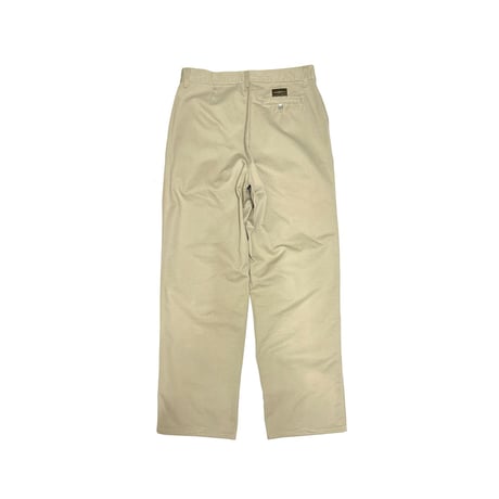 【USED】90's-00's Calvin Klein Khakis 2-Pleat Cotton Chino Pants Made in USA