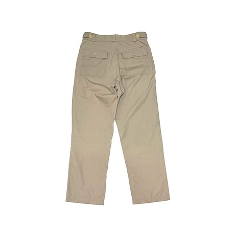 【USED】00's STUSSY WORK TROUSERS BEIGE MADE IN USA