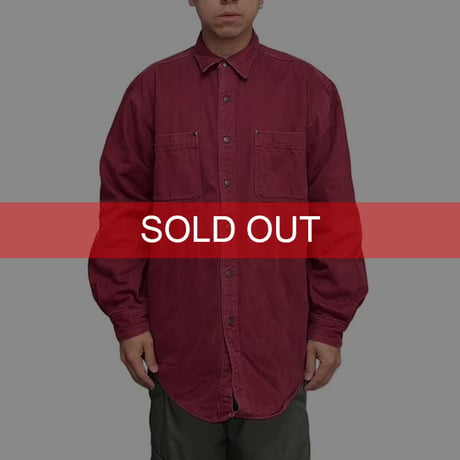 【USED】90's L.L.Bean DUCK SHIRT JACKET