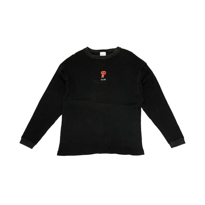 USED】90's R.E.M. ? THERMAL L/S T-SHIRT | KONBINI USED】90's R.E.M. ? THERMAL L/S T-SHIRT | KONBINI