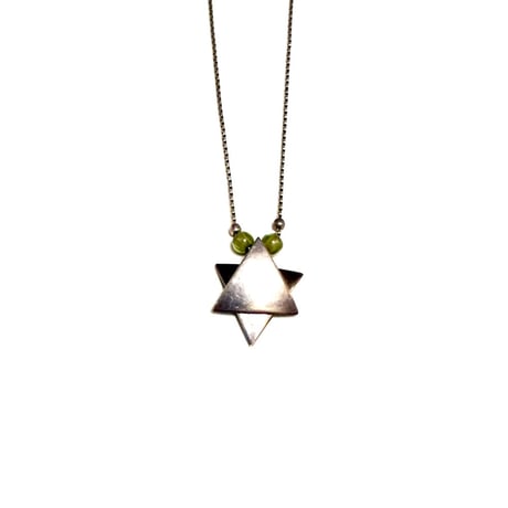 【USED】Vintage HEXAGRAM NECKLACE