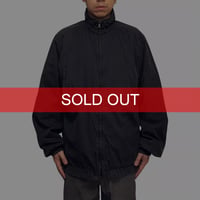 【USED】00's PRADA SPORT Reversible Cotton Nylon Jacket Faded Black