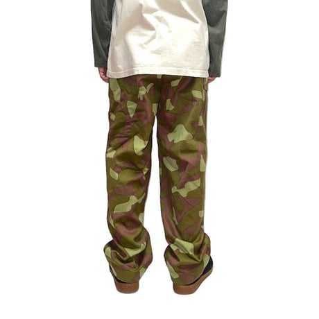 【USED】80'S FINLAND ARMY M-62 REVERSIBLE CAMO PANTS