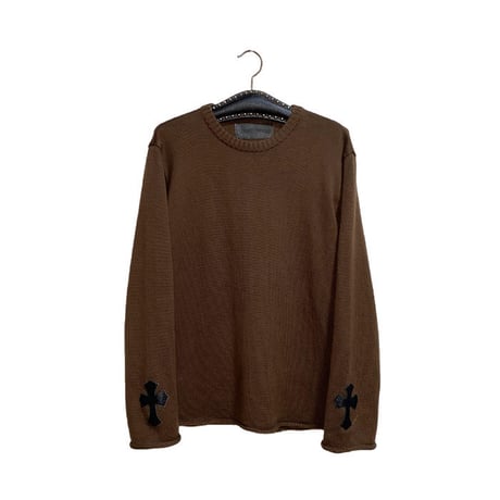 【USED】90'S CHROME HEARTS COTTON SWEATER