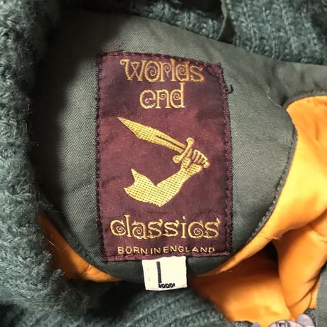 【USED】90'S WORLDS END CLASSICS BOMBER JACKET