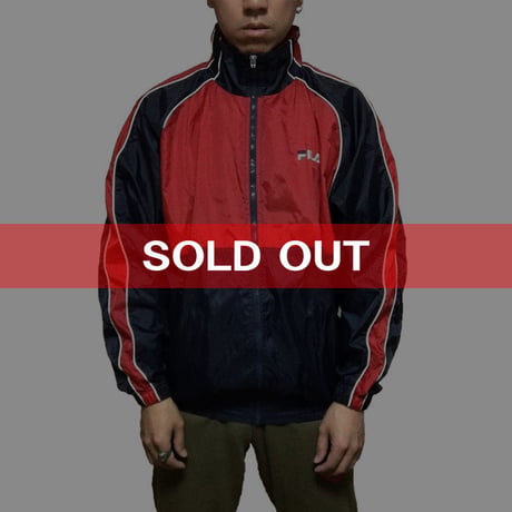 【USED】90'S FILA NYLON JACKET
