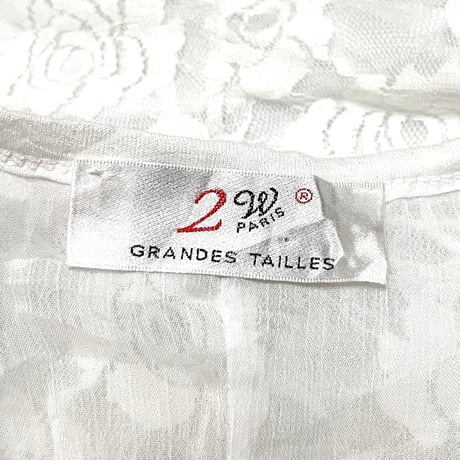 【USED】00's 2W PARIS TRIPLE TIER LACE DRESS