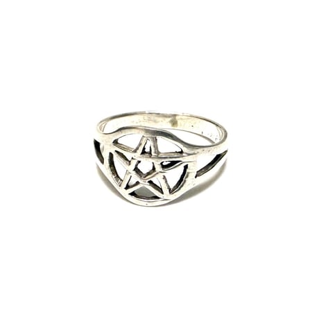 【USED】vintage PENTAGRAM STERLING SILVER RING