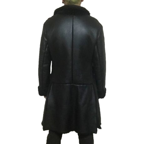 【USED】90'S VIVIENNE WESTWOOD GOLD LABEL MEN'S MOUTON COAT BLACK