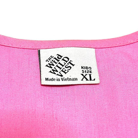 【USED】90'S JUNIOR ZOOKEEPER PINK VEST
