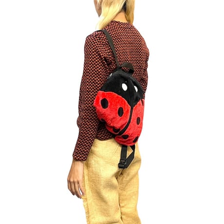 【USED】80'S-90'S LADYBUG BAG