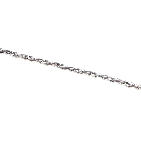 【USED】Vintage SILVER925 FIGURE 8 CHAIN BRACELET