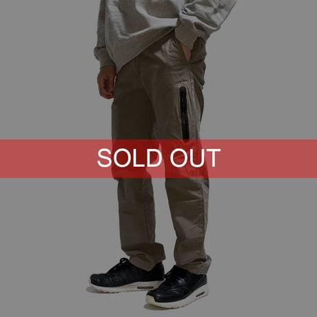 【USED】00'S NIKE COTTON ZIP PANTS