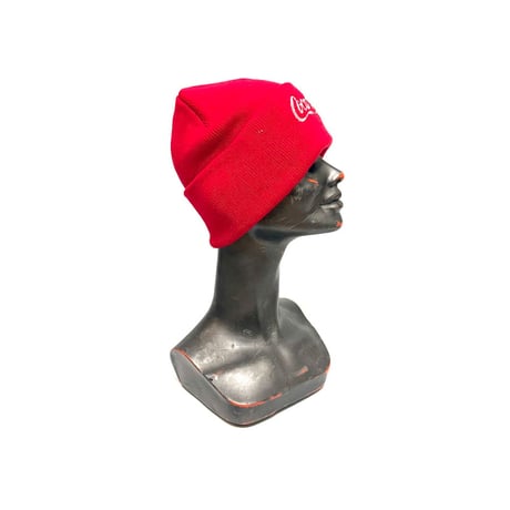 【USED】2010's Coca-Cola KNIT BEANIE