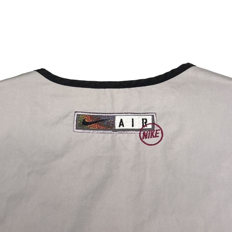 【USED】90's NIKE "Just Do It" Embroidery Reversible Vest