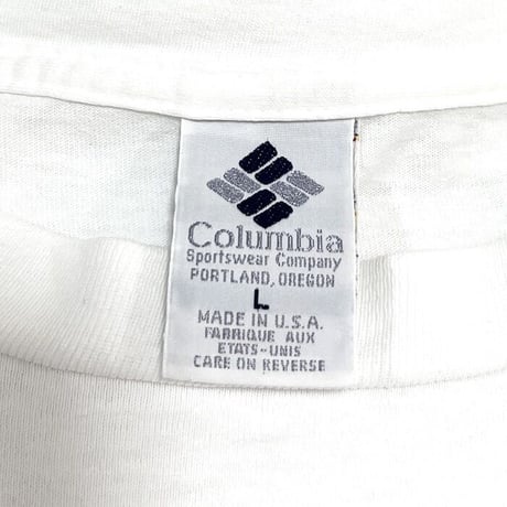 【USED】90'S OLD COLUMBIA WATERFALL CLIMBING T-SHIRT