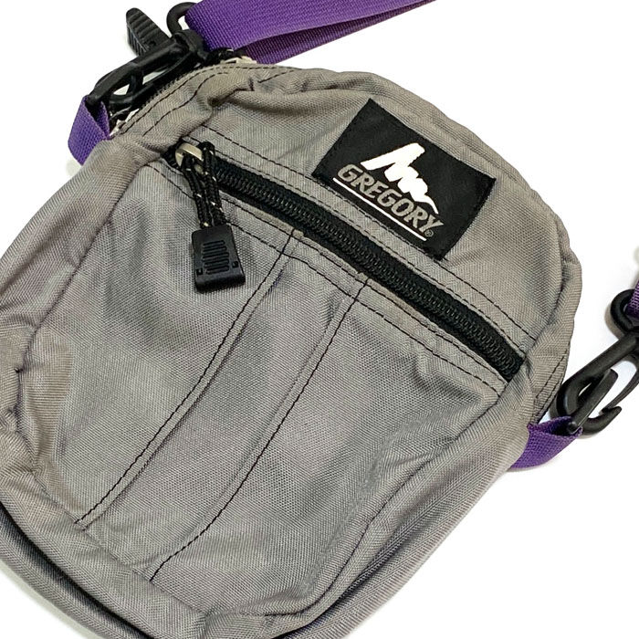 USED】90'S GREGORY QUICK POCKET M GRAY × PURPLE