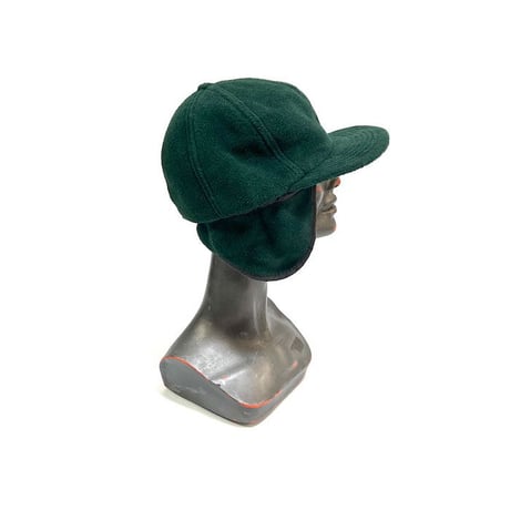 【USED】90'S FLEECE EARFLAP CAP MADE IN U.S.A.
