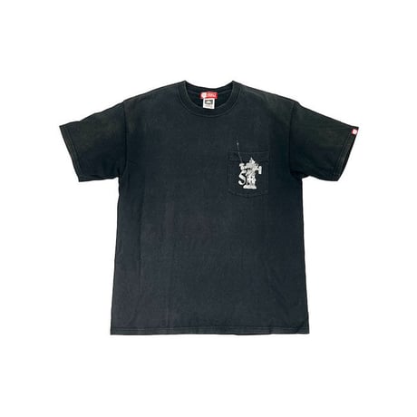 【USED】90'S GIMME FIVE COMBINING MECHA POCKET T-SHIRT