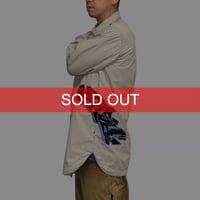 【USED】Early 00's Maharishi × STASH Graffiti Embroidered Technical Shirt Jacket