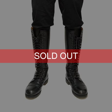 【USED】90'S-00'S HELMUT LANG 20 HOLE LONG BOOTS