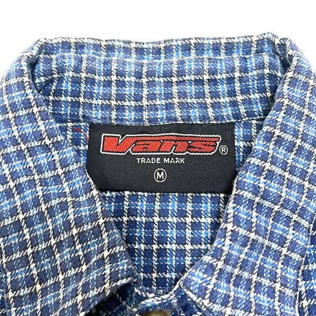 【USED】90'S-00'S VANS CHECK SHIRT