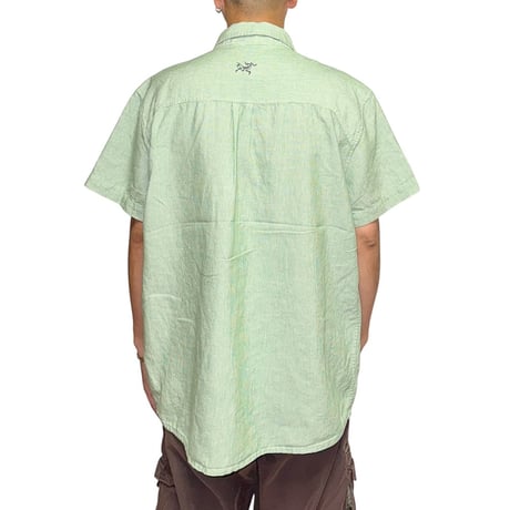 【USED】00's ARC'TERYX S/S STRIPE SHIRT