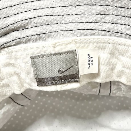 【USED】00'S NIKE PUNCHING COTTON BACKET HAT