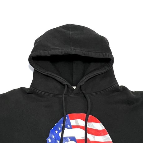 【USED】00'S A BATHING APE STARS AND STRIPES APE HEAD PARKA