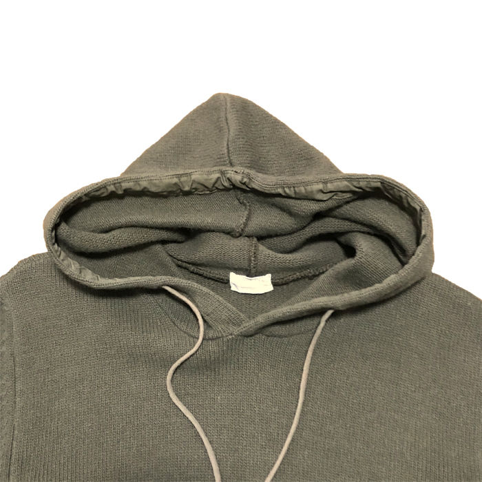 USED】90'S HELMUT LANG KNIT HOODIE | KONBINI USED】90'S HELMUT LANG KNIT HOODIE | KONBINI