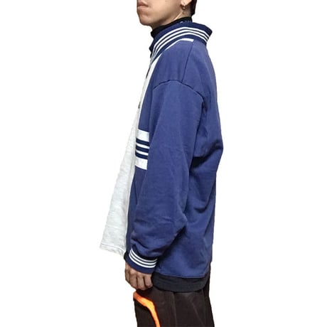 【USED】90'S ADIDAS V-NECK SWEATSHIRT