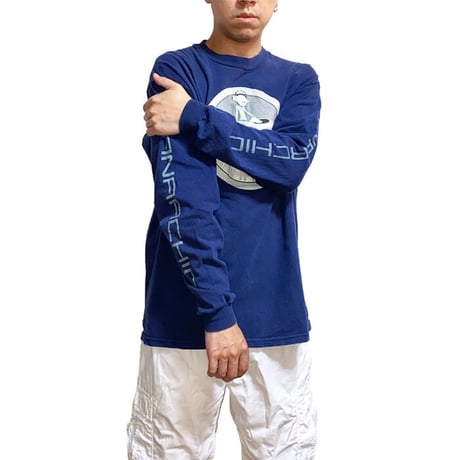 【USED】90'S ANARCHIC ADJUSTMENT TECHNO CHARACTER L/S T-SHIRT