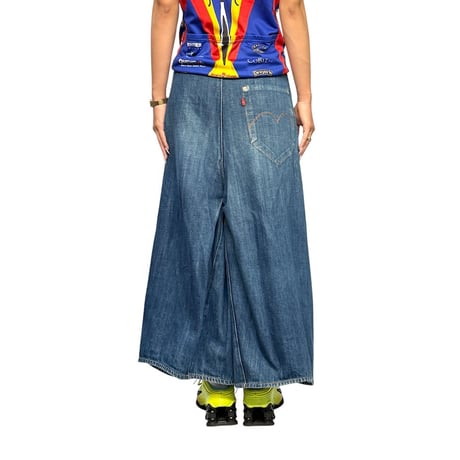 【USED】00's Levi's RED "HAKAMA" Wide Denim Pants