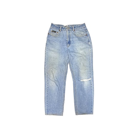 【USED】90'S DKNY JEANS DAMAGED DENIM PANTS