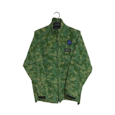 【USED】90'S APE 2-WAY CAMO RAIN JACKET