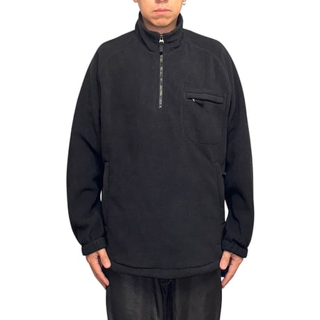 【USED】00's NIKE CHEST POCKET HALF ZIP FLEECE PULLOVER JACKET