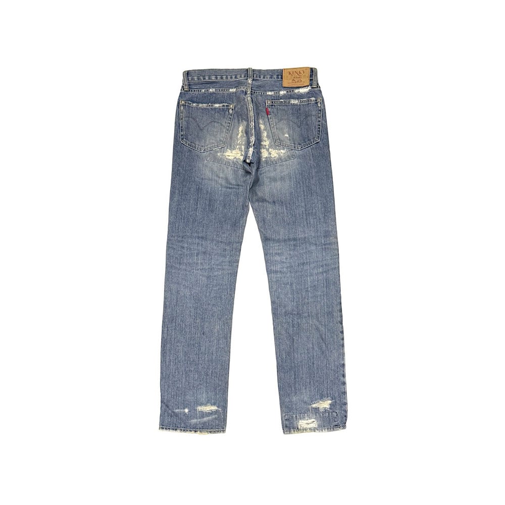 USED】90's HYSTERIC GLAMOUR KINKY JEANS Heritag
