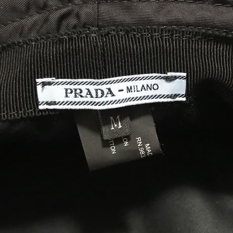 【USED】PRADA 2018AW NYLON RAIN HAT
